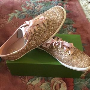 Kate spade glitter keds